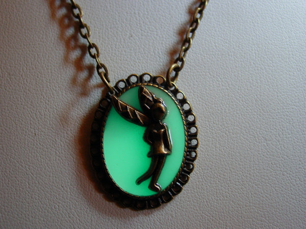 Fairy Necklace Glow In The Dark Fairy Pendant