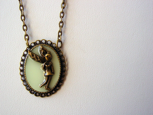 Fairy Necklace Glow In The Dark Fairy Pendant