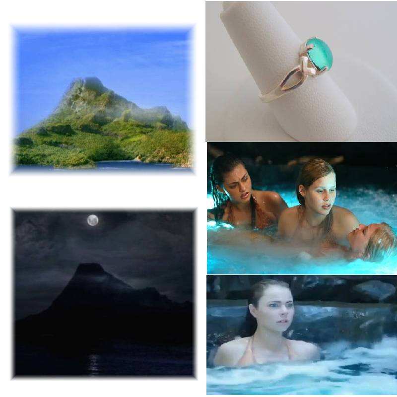 Moon Pool Mermaid Aqua Sterling Silver Sea Legs Ring – JJsCollections