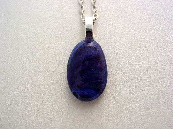 River Rock Jewelry Purple Metallic Wearable Fluid Art Necklace Original Alaskan Rock Organic Jewelry Dirty Pour Necklace With Chain (rr22m)